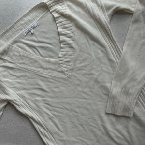 vintage next white knitted jumper